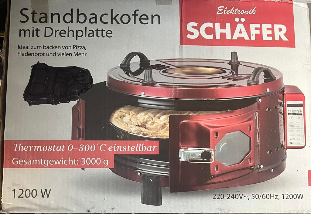 Four à pizza, Enlèvement, Utilisé